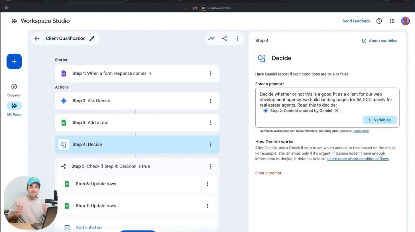 🛠️ 在 Google Workspace 中创建代理工作流