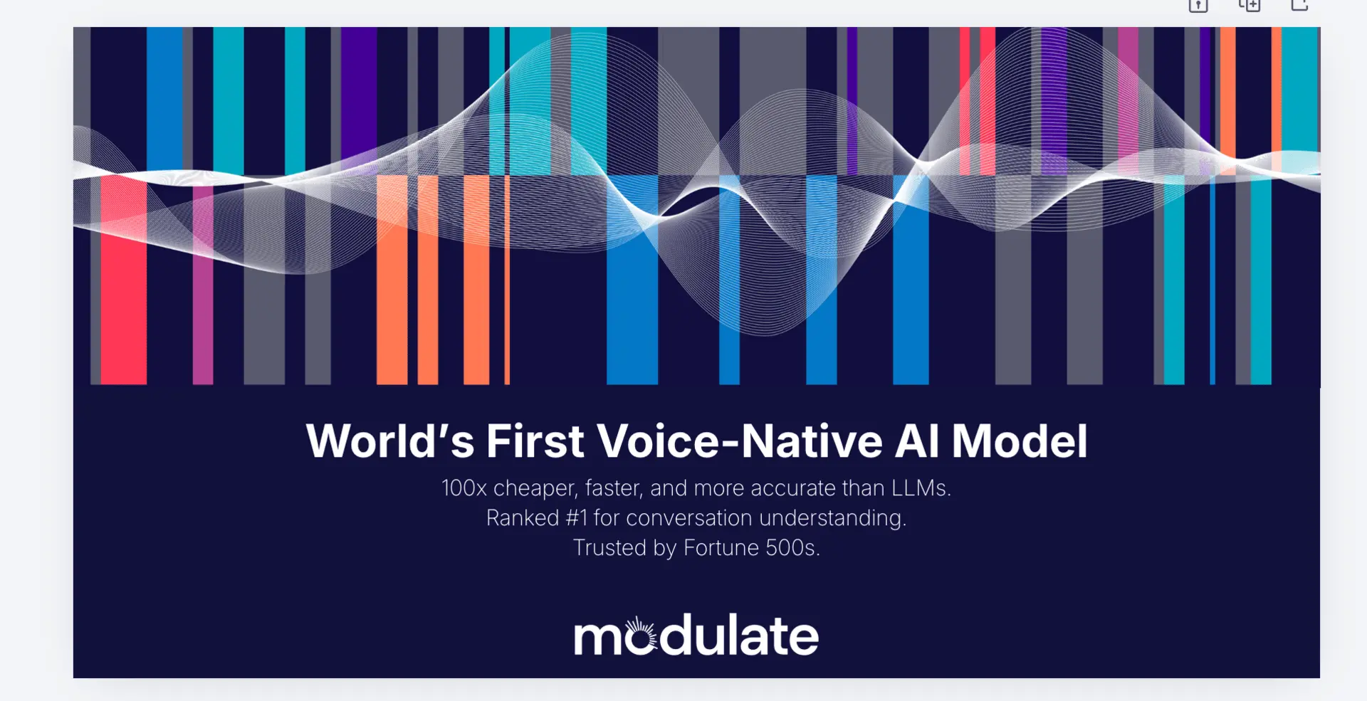 🗣️ 原生语音AI架构现已问世