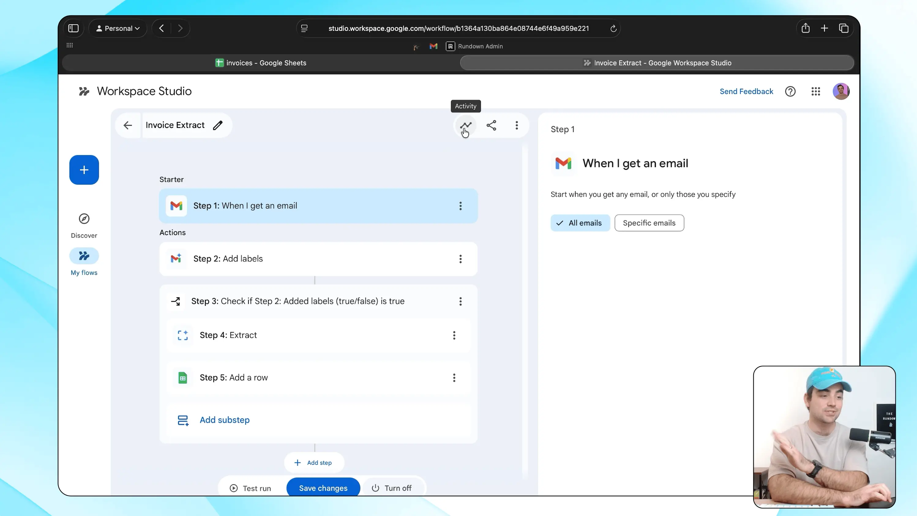 📧 使用Google Workspace Studio自动化Gmail