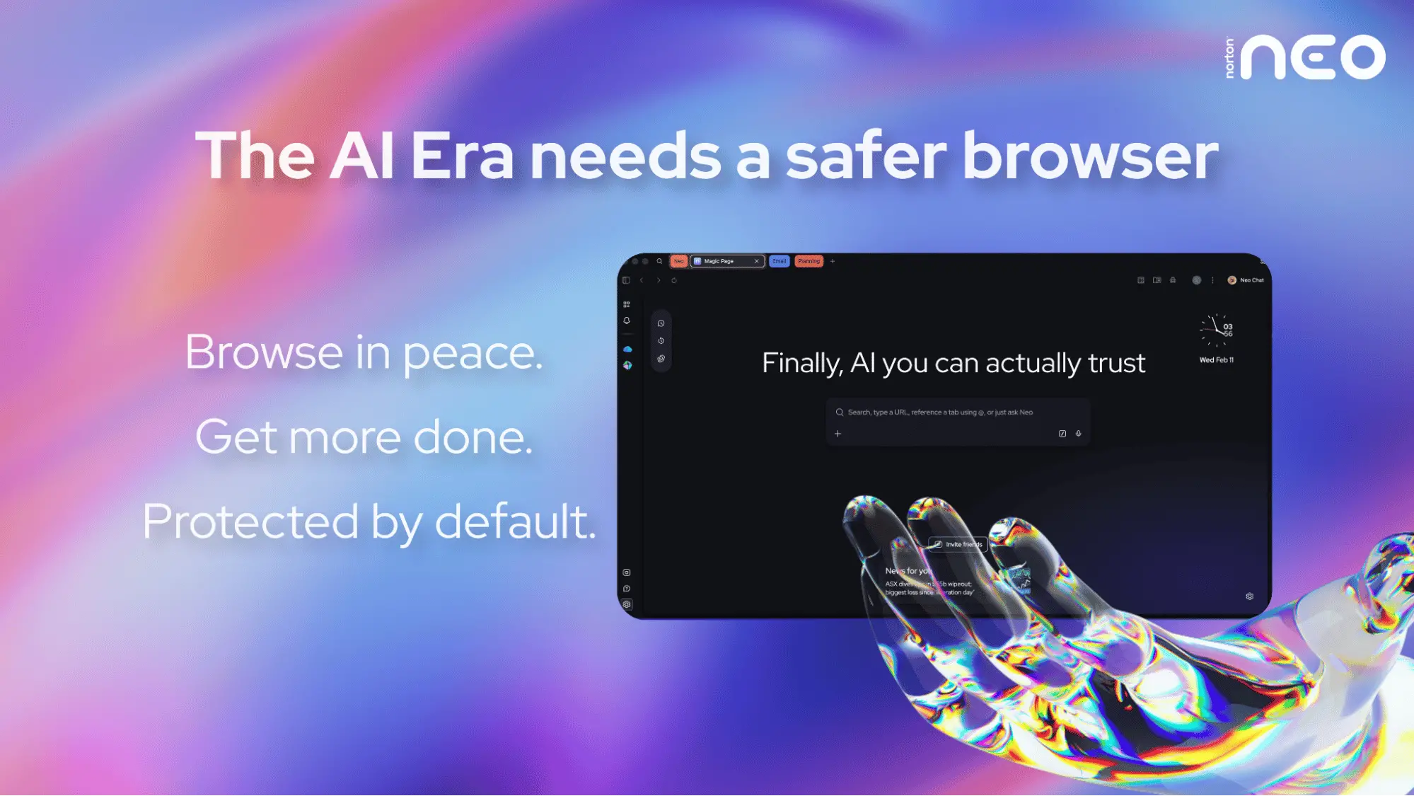 🌐 为人工智能代理时代打造的浏览器