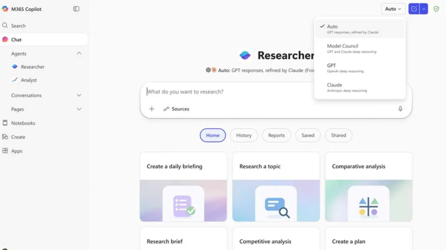 🔬 微软让克劳德与ChatGPT对决以进行研究