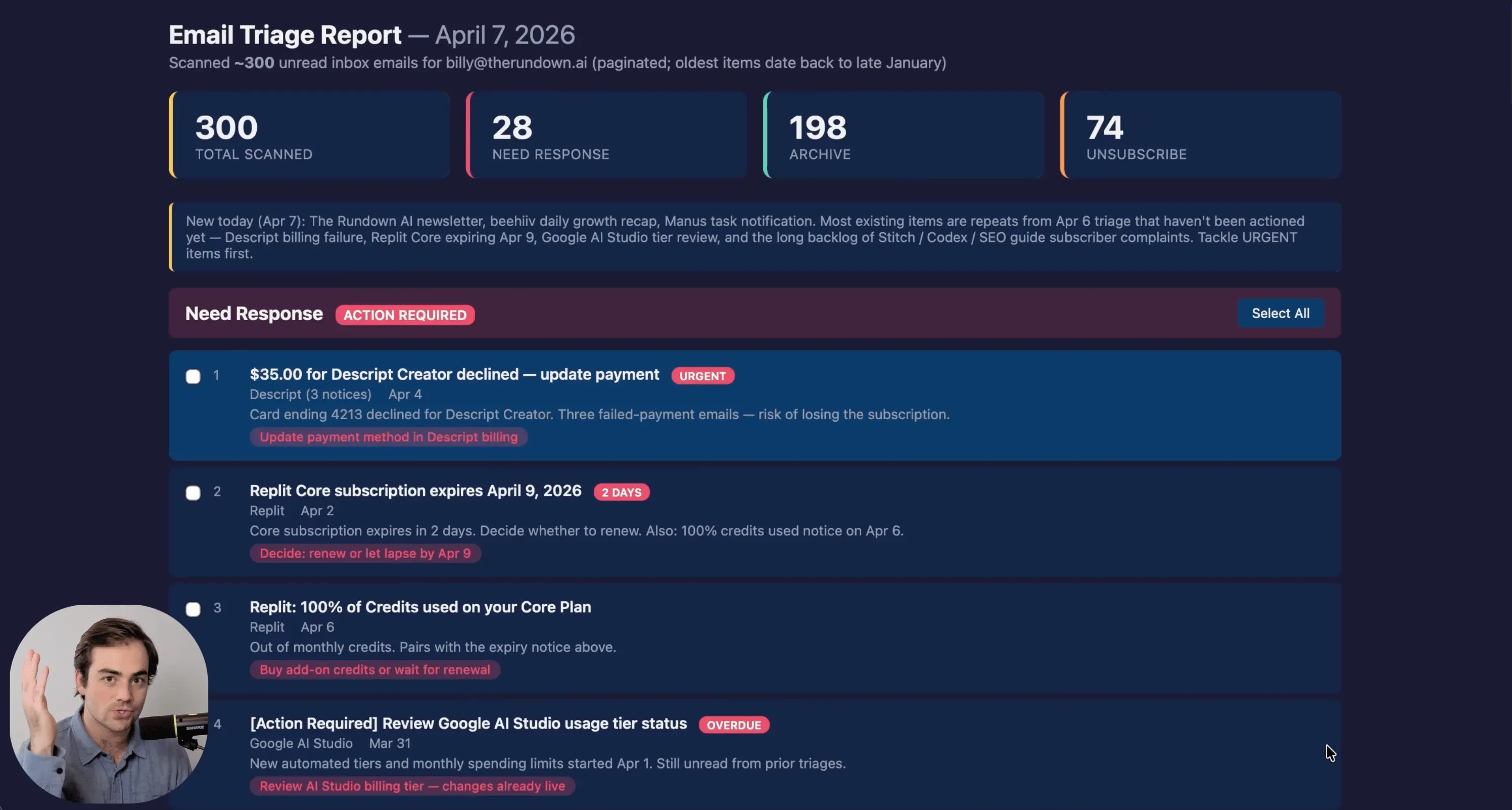 📧 使用此Claude提示，将收件箱清空至零