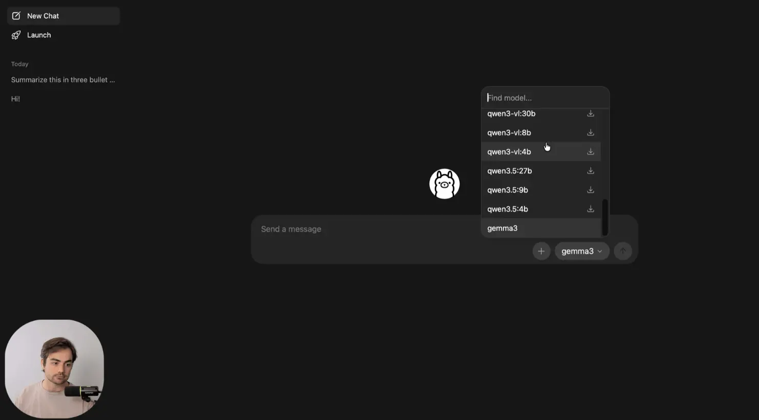 🦙 使用Ollama，在您的笔记本电脑上免费运行大型语言模型（LLM）