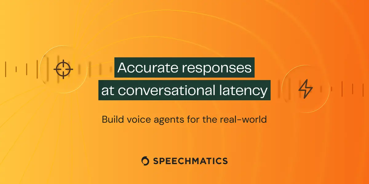 🗣️ 语音代理需要您信赖的速度