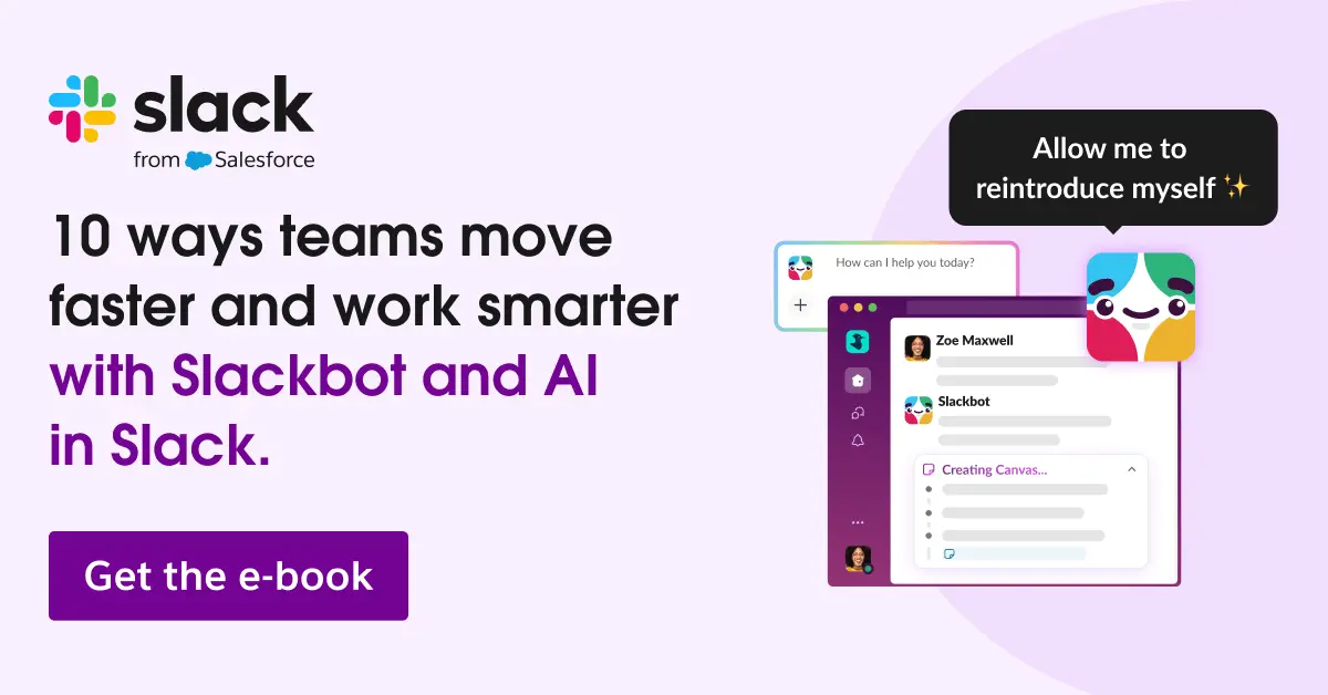 🤖 使用Slackbot，让工作更智能，而非更辛苦