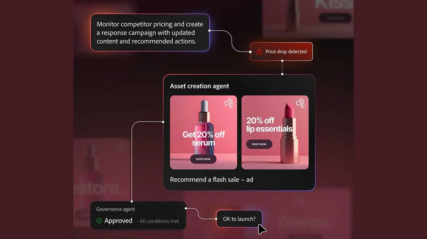 🤖 Adobe面向企业的全新代理式人工智能平台