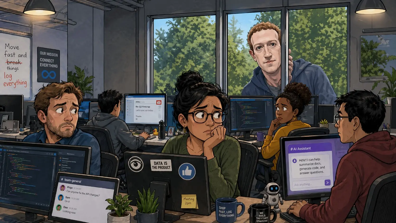 🕵️ Meta 记录员工击键以训练人工智能代理