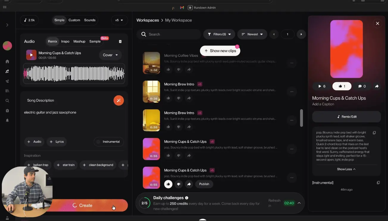 🔊 30秒内创作一首免版税的顺口溜