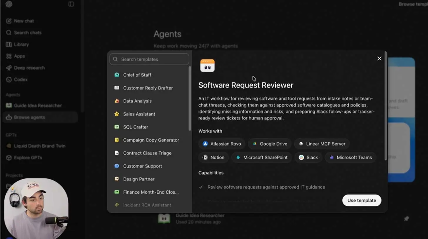 🤖 使用ChatGPT工作空间代理设置AI队友