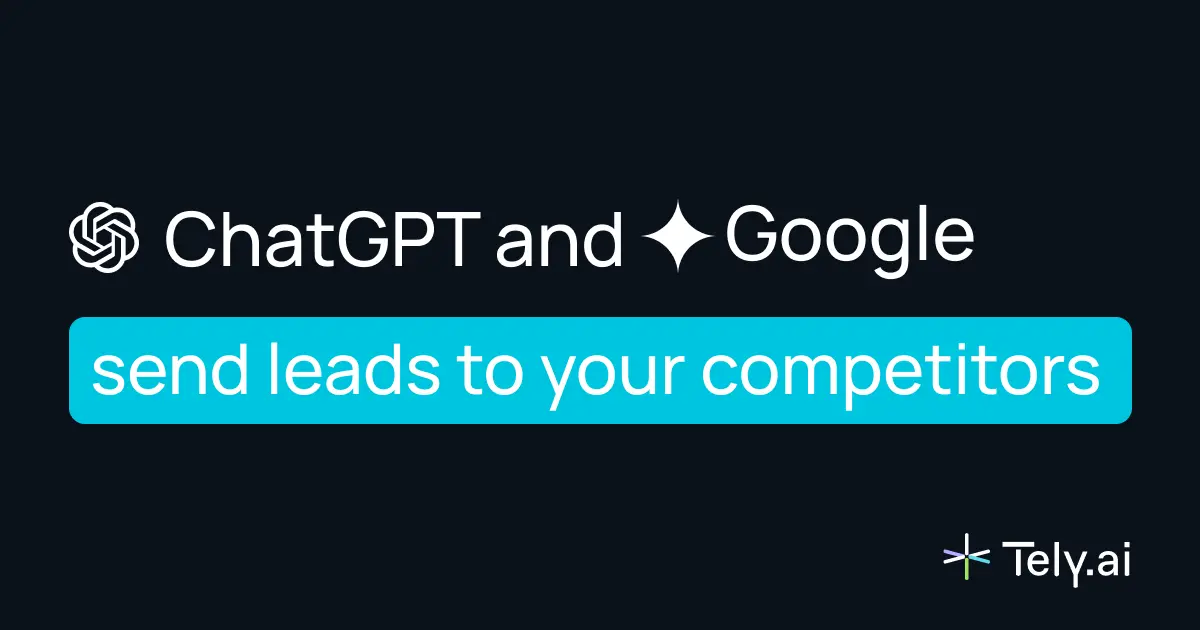 💬 市场领导者从ChatGPT和Google获取线索