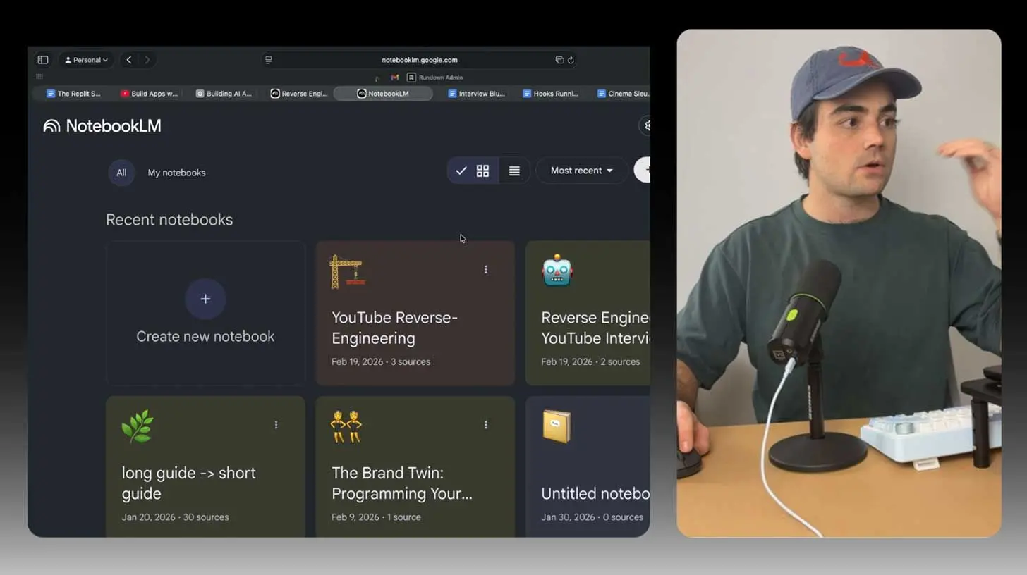 ✏️ 使用NotebookLM编写能爆红的YouTube脚本