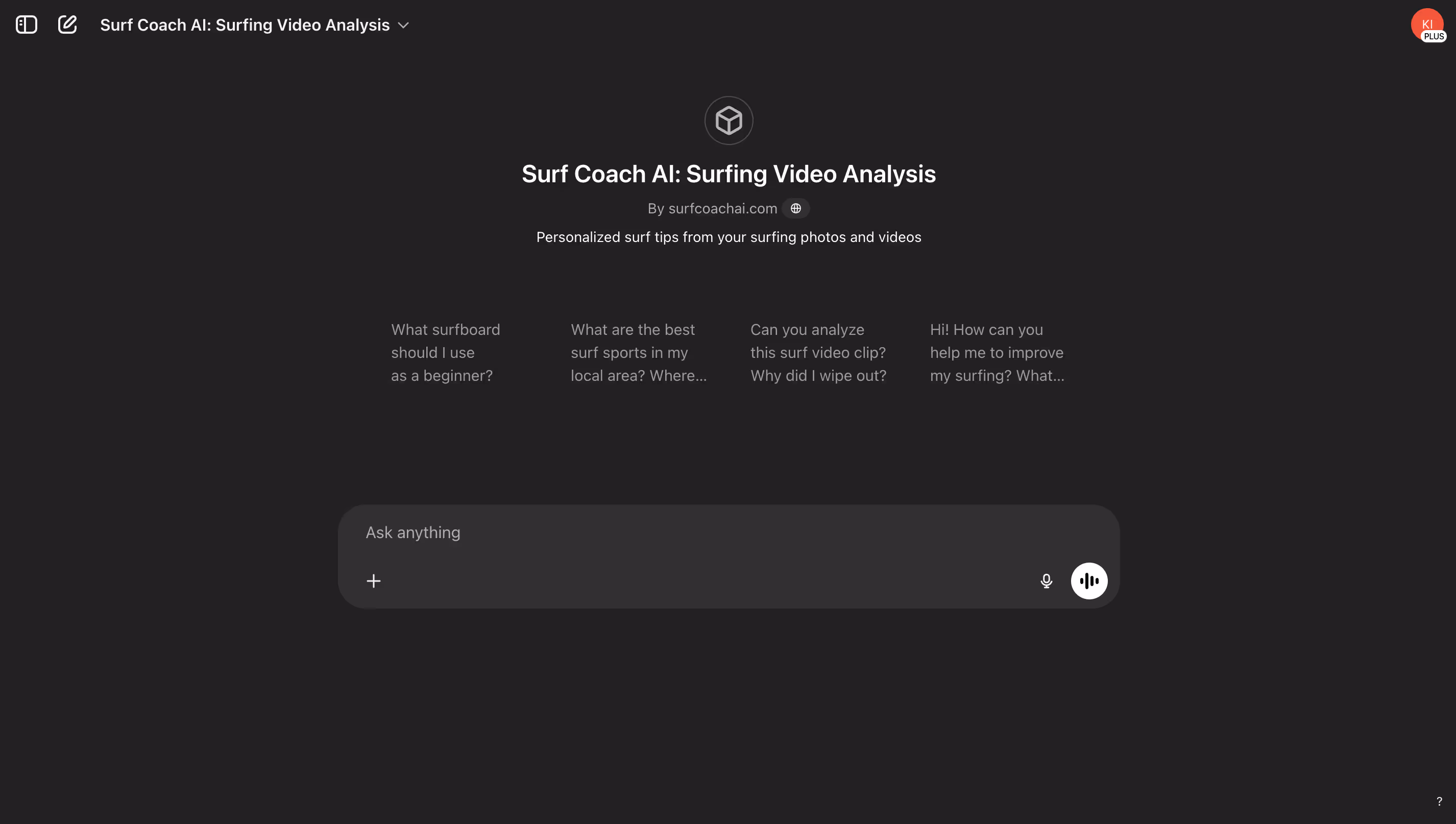 Surf Coach AI