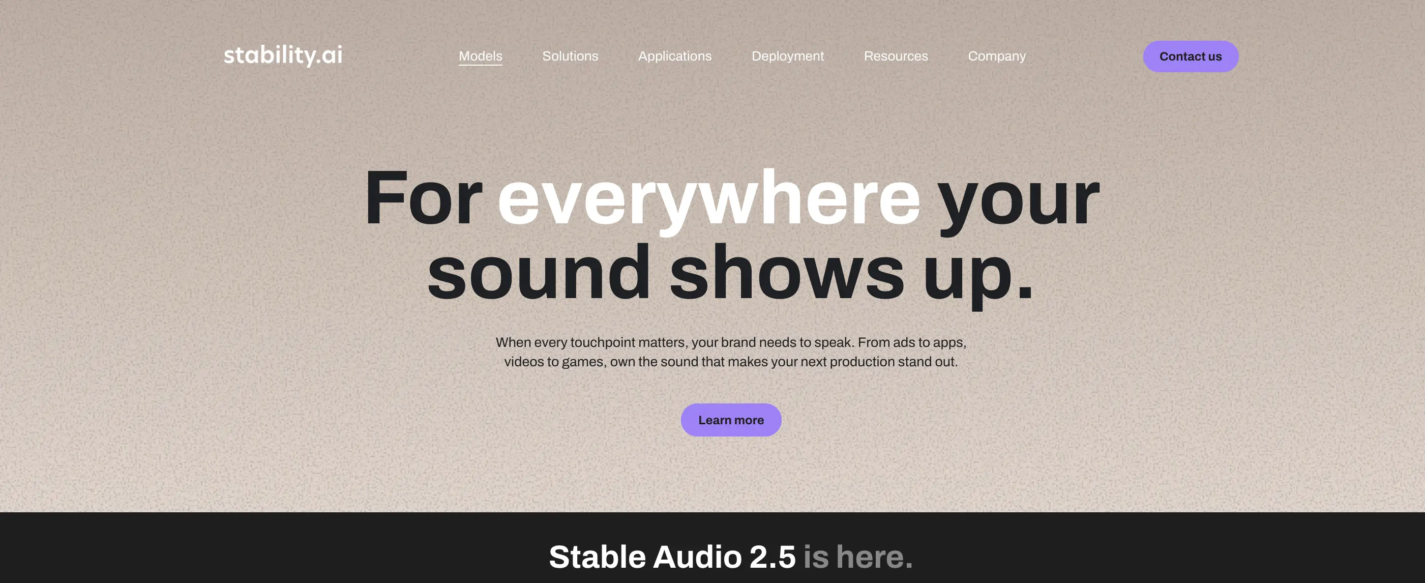 Stable Audio 2.5