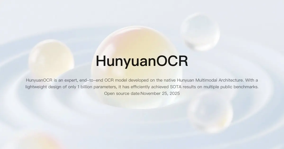 HunyuanOCR
