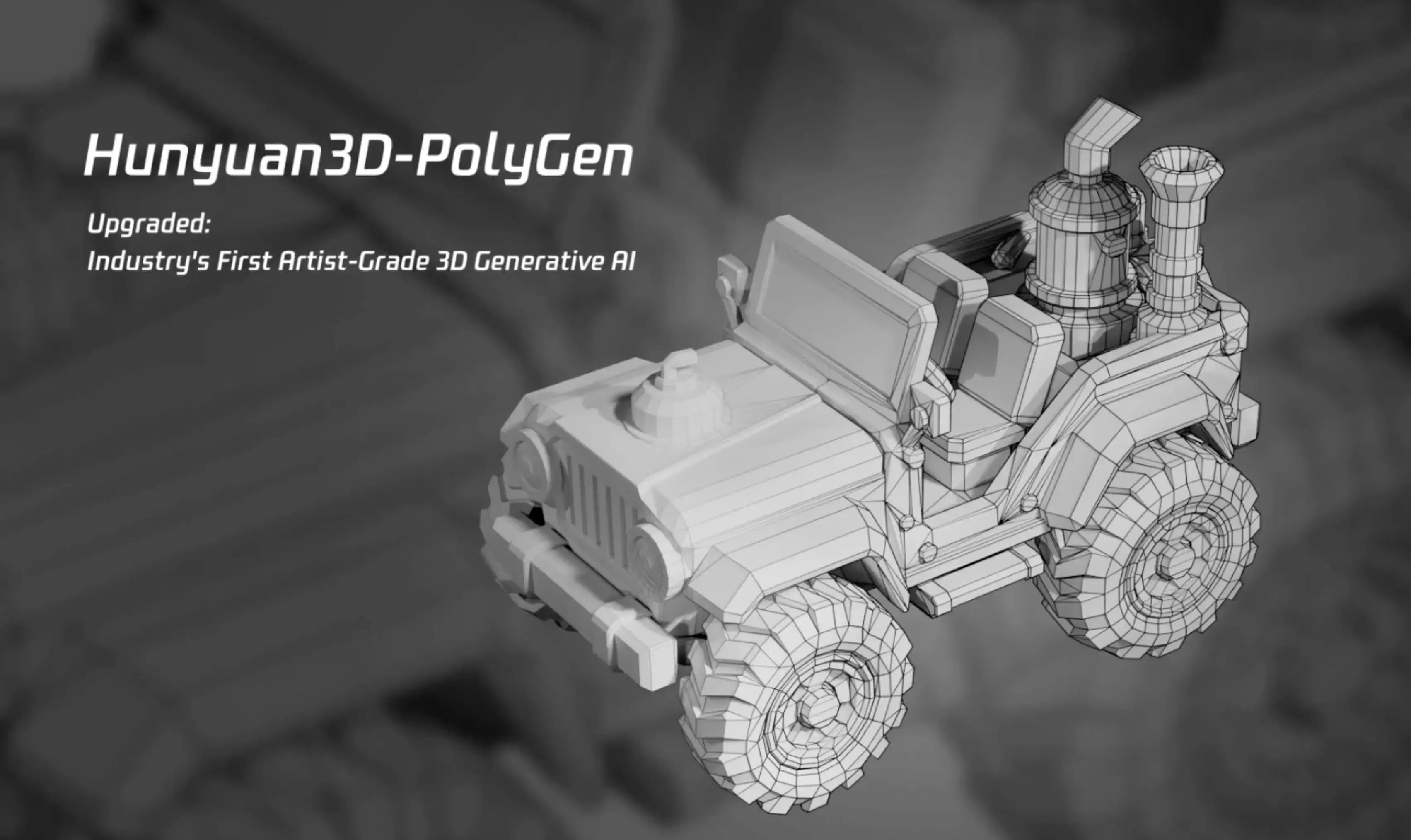 Hunyuan 3D-PolyGen