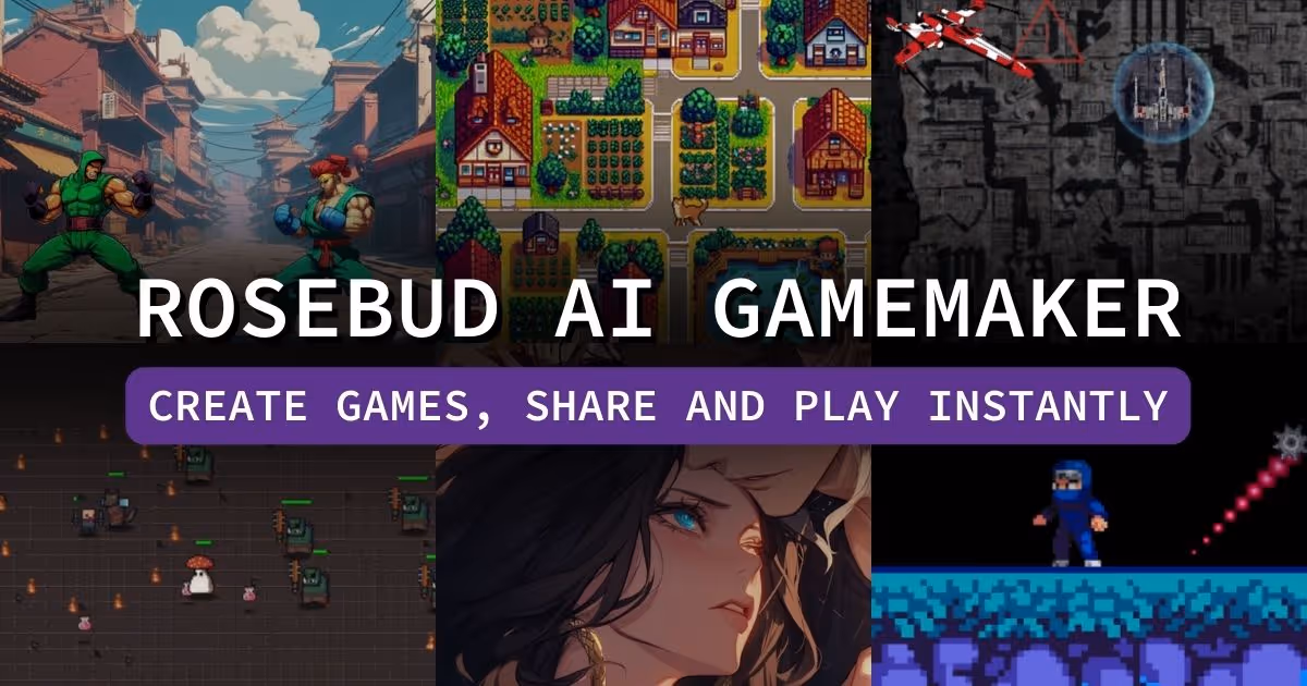 Rosebud AI Gamemaker