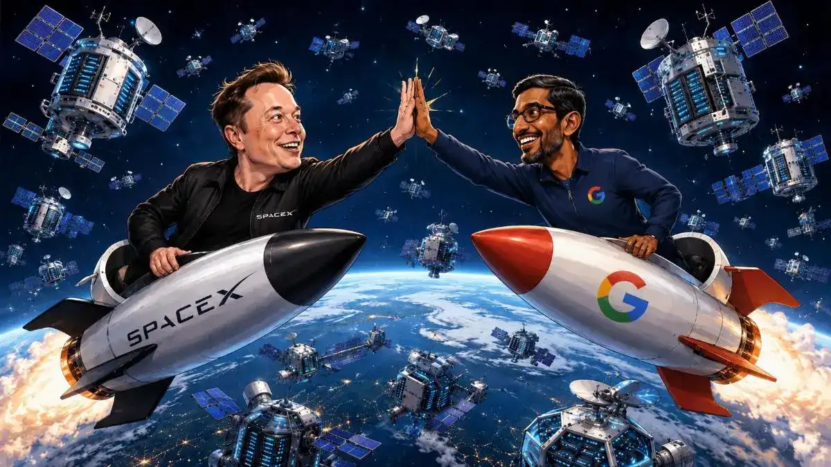 🛰️ Google 为轨道人工智能计算圈定了SpaceX