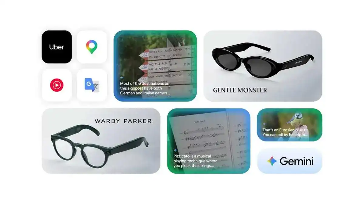👓 Google的智能眼镜以“智能眼镜”为卖点