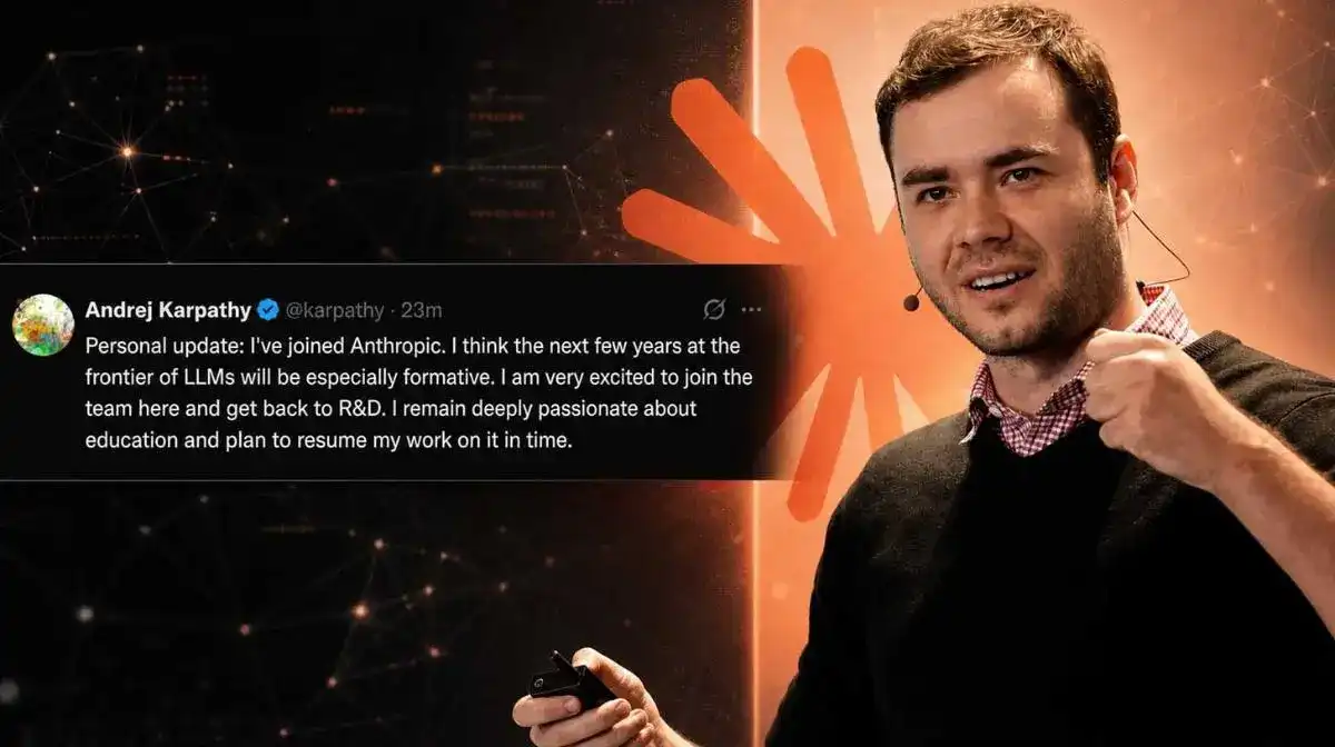 🚪 Anthropic lands OpenAI 联合创始人 安德烈·卡尔帕西
