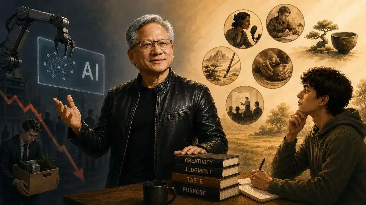 📖 黄仁勋反驳“AI-proof”主题