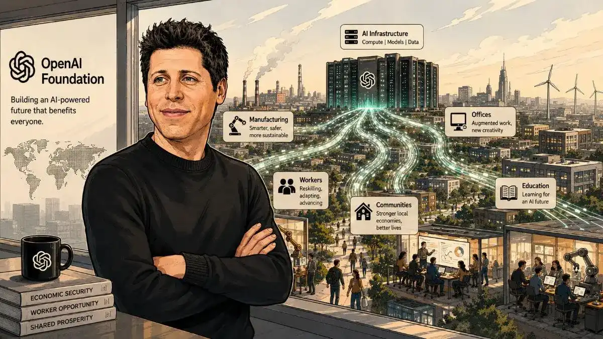 💰 OpenAI基金会投资2.5亿美元支持人工智能颠覆性创新